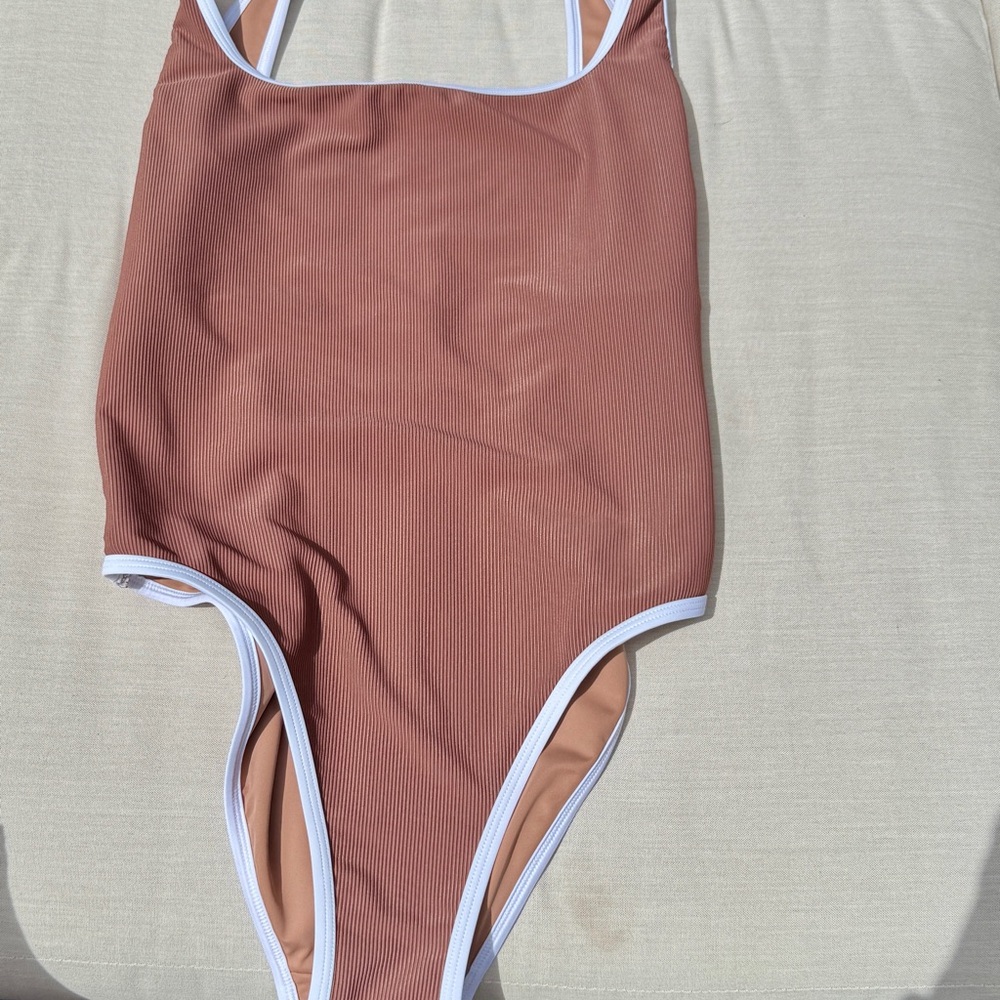 LainSnow - Ocean Isle One Piece - Toast - XXL